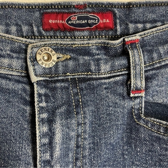 Women’s Eunina American Style USA Blue Denim Ankle Jeans Size 28 US! - Picture 6 of 8